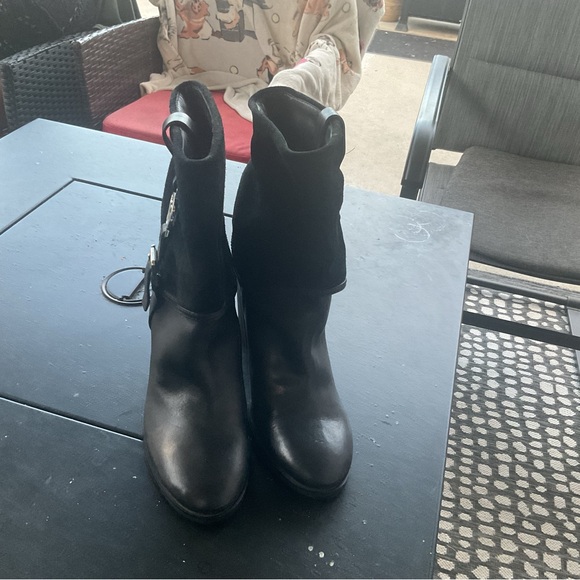 Michael Kors Black Ankle Booties - Picture 1 of 6